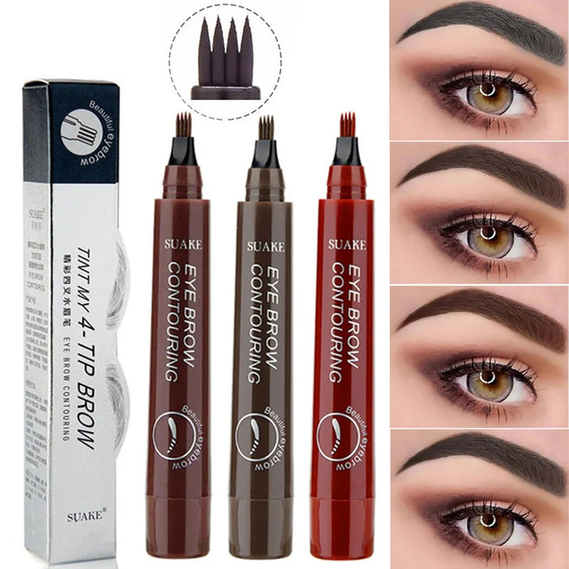 Brow Pencil with 4 Tips